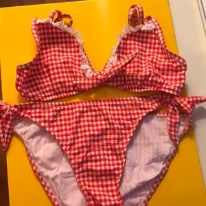 gingham bikini